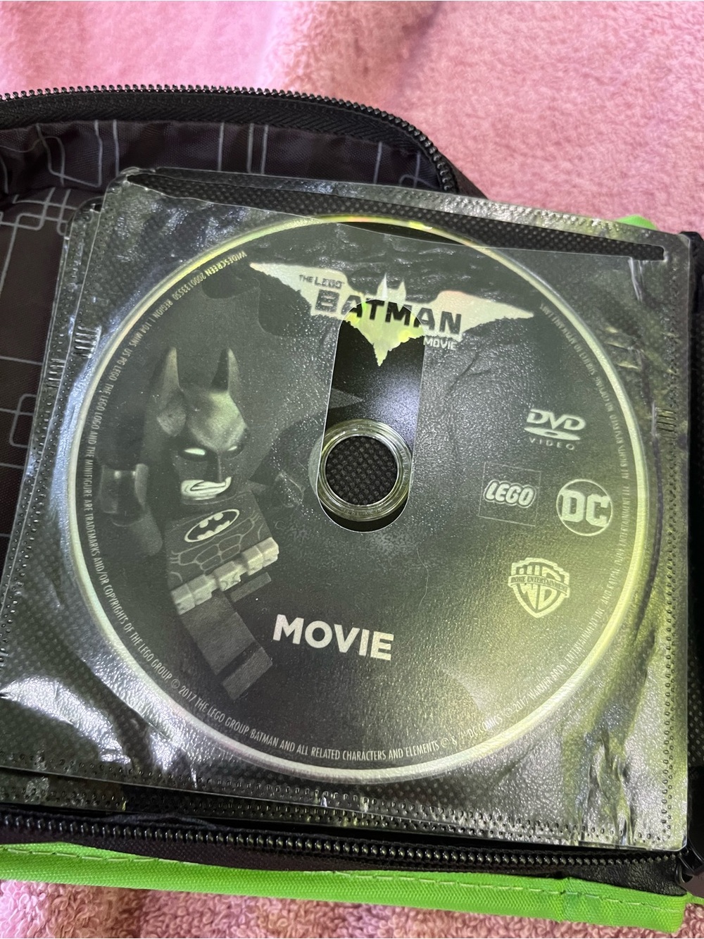 Batman Black & Gray LEGO DC Movie DVD